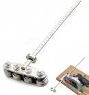 Circular Saw Guide, Circular Saw Guide Rail, Adjustable Stainless Steel Precisio