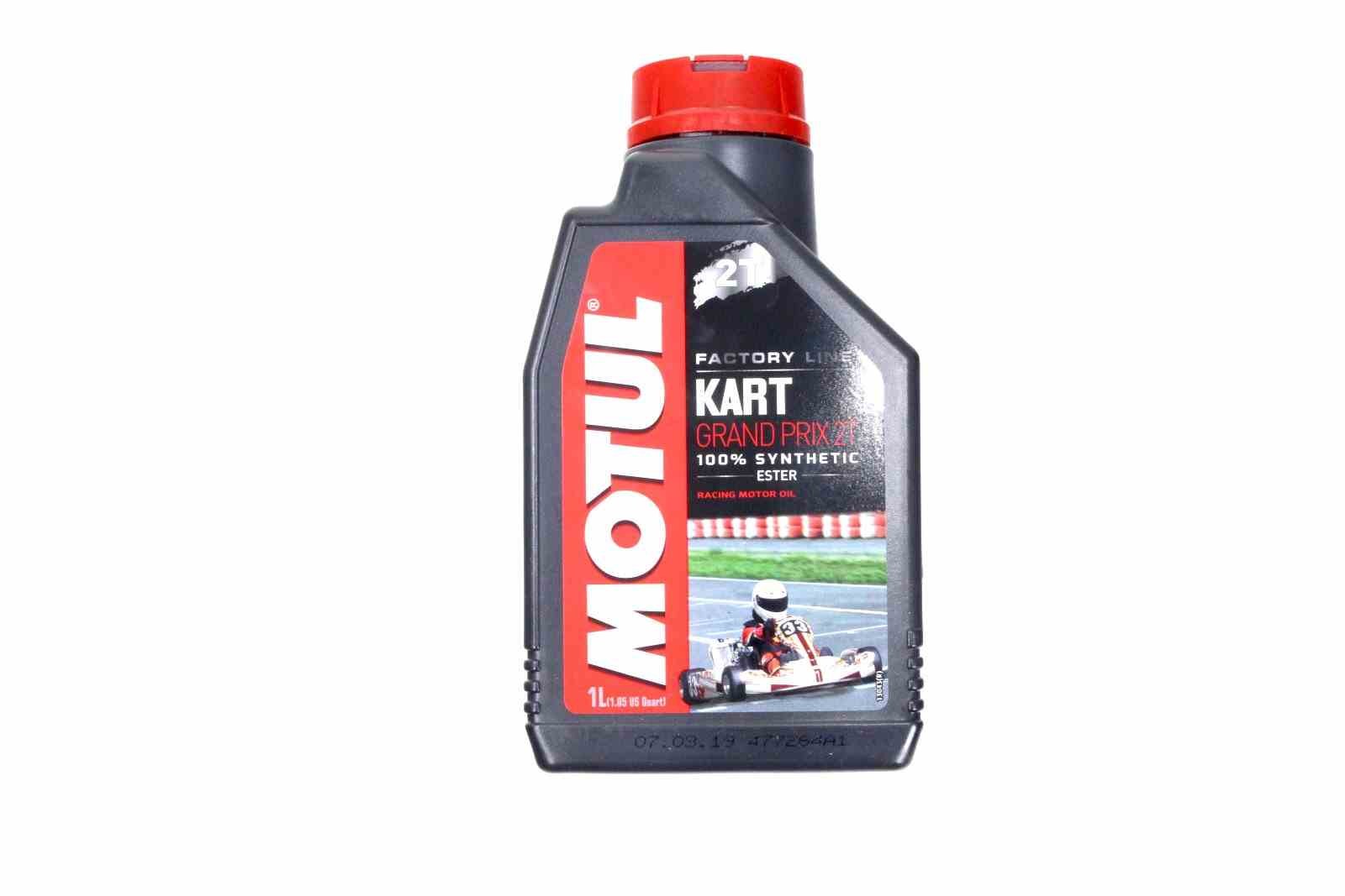 Huile de kart Motul Kart Grand Prix 2T 1L pour mélange de carburant