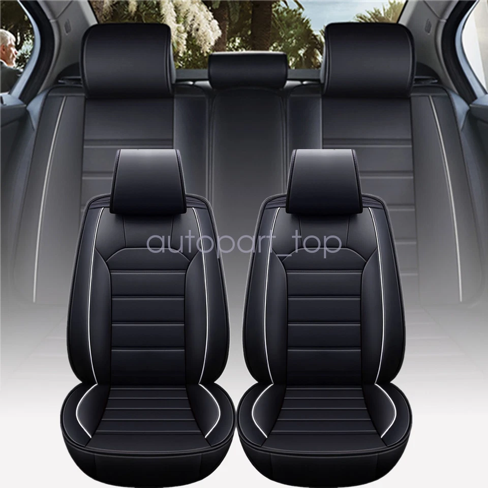 For Mazda CX-5 2013-2024 Faux Leather 5 Seat Car Seat Cover Pad Cushion Set - Image 2 of 4
