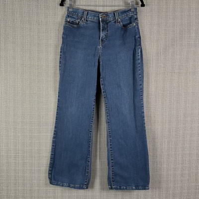 Levi's 512 Perfectly Slimming Boot Cut Jeans Womens 10P 27x27 Blue Medium Wash