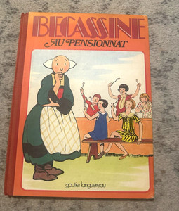 Gautier-Languereau Bécassine au pensionnat Hardcover 1929 French Caumery Rare