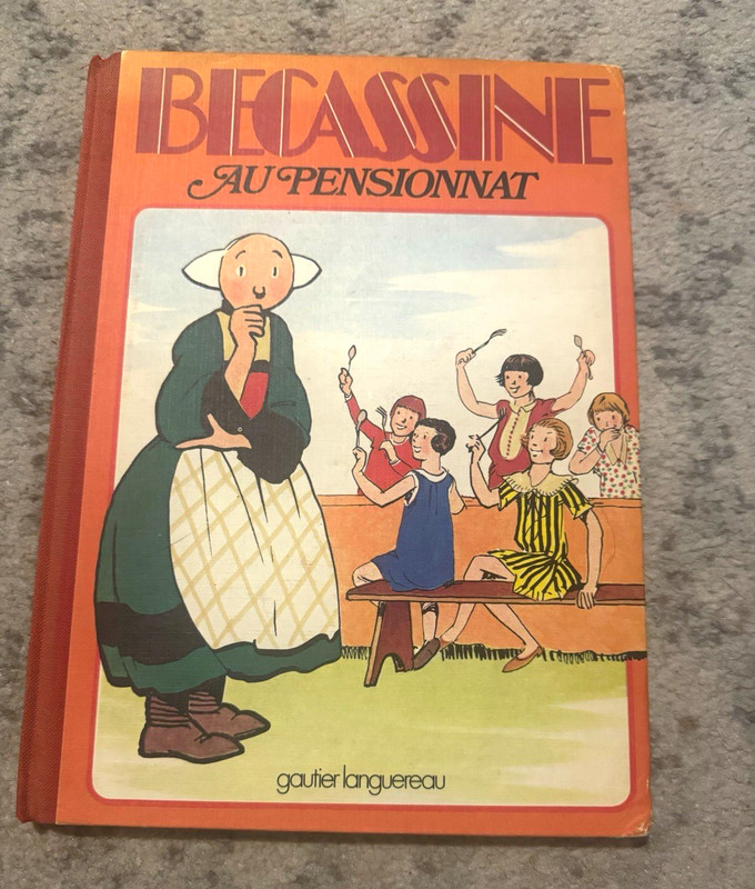 Gautier-Languereau Bécassine au pensionnat Hardcover 1929 French Caumery Rare