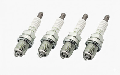 Set 4 Kerzen NGK für Honda Gl 1800 ABS Goldwing Airbag Schiffe 2010