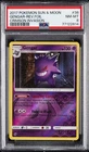 2017 POKEMON SUN & MOON CRIMSON INVASION #38 GENGAR-REVERSE FOIL PSA 8
