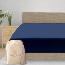 Good Sleep 1000 TC Egyptian Cotton King Fitted Sheet Only - 16" Deep Pocket