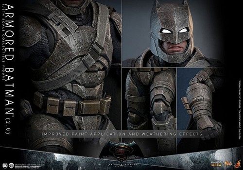 PSL HOT TOYS Movie Masterpiece DIECAST "Batman vs Superman: Dawn of Justice" 1/6 - Picture 4 of 17