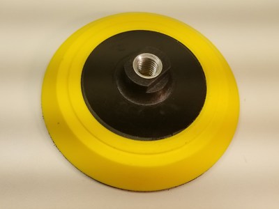 Flexible 6'' Hook & Loop Polishing Wheel w/ Backing Pad Buffing Polishing 5/8''