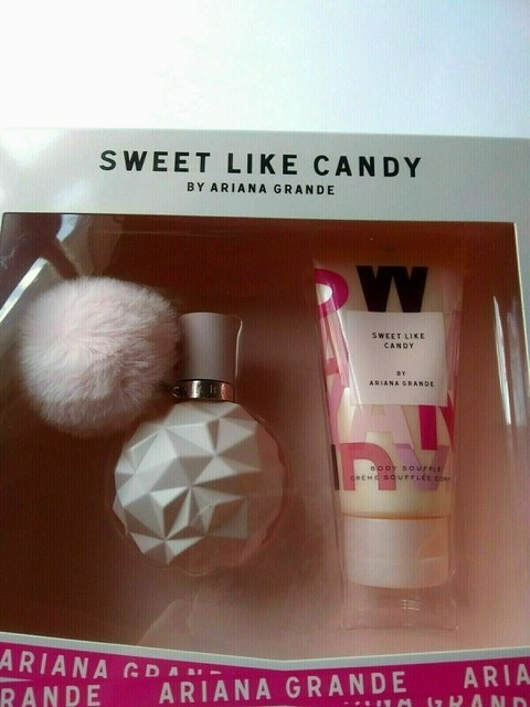 Ariana Grande Sweet Like Candy 1 Oz Perfume Body Souffle Gift Set 3 For Sale Online Ebay
