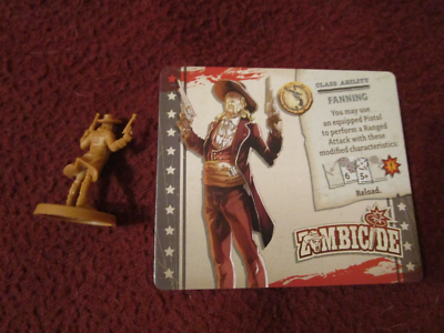 SHERIFF SKZ-002 海賊シリーズ 18/65 2018年モデル Zombicide Undead or Alive Wild Bill Hickok Kickstarter exclusive w