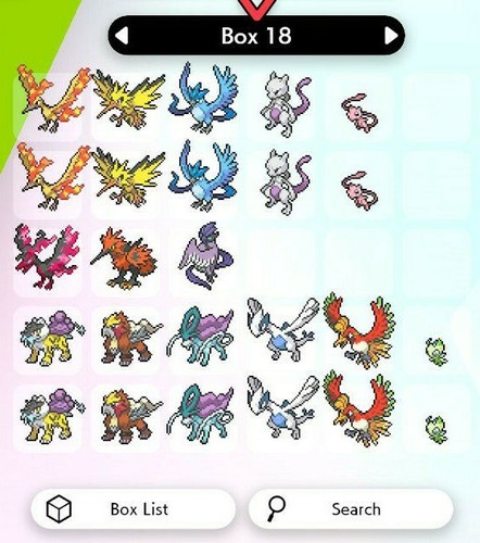 Every Pokemon Legendary And Mythical Square Shiny For Sword And Shield Ebay Every Pokemon Legendary And Mythical Square Shiny For Sword And Shield Ebay