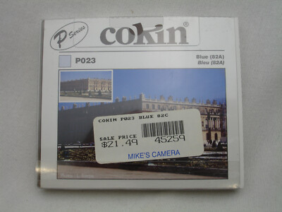 Cokin P 023 Blue Filter  with case,  P series P023