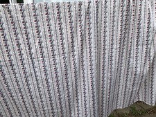 Pair Vintage Retro Ditsy Pattern Curtains BHS Cotton Mix Washable W44” D64” B87