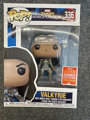 Funko Pop Valkyrie 336 Marvel Thor Ragnarok 2018 Summer Convention  889698307628|