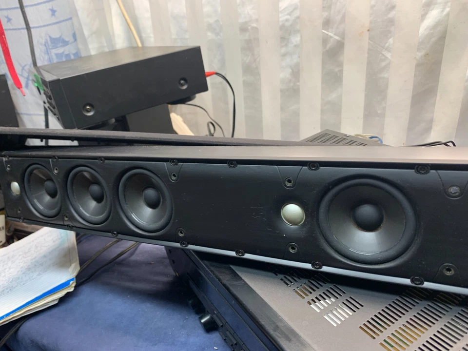 Sistema de alto-falante Polk Audio AM4055 barra de som surround 5 canais home theater - Imagem 3 de 4