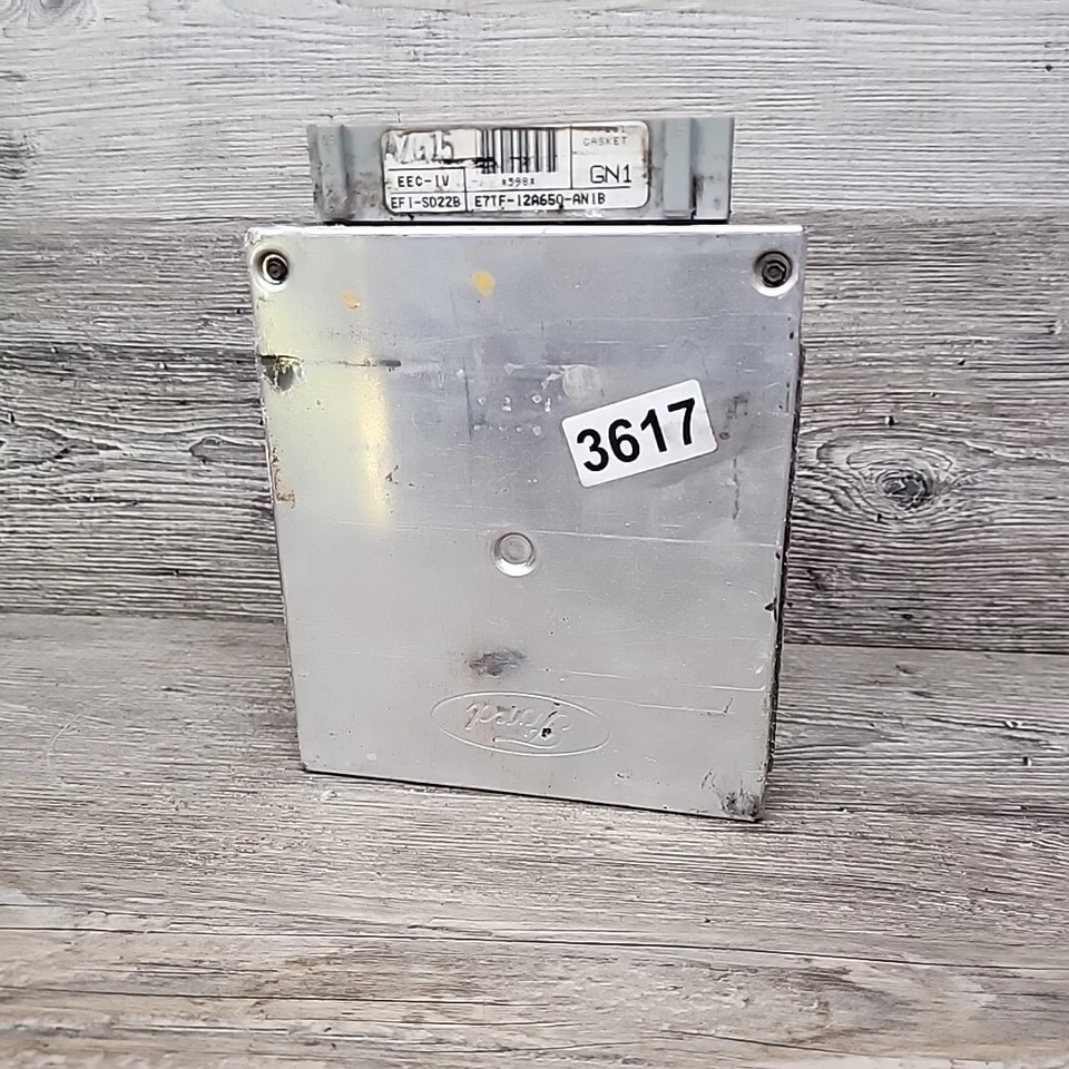 Computadora E7TF-12A650-AN1B 1987 Ford F150 o Bronco 5,0 M/T ecm ecu Foto 2 de 4