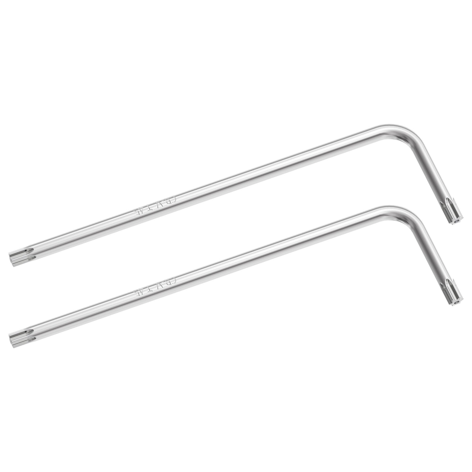 2PCS T45 Long Tamper Proof Torx Key Bit Wrench Anti Tamper Star Screwdriver