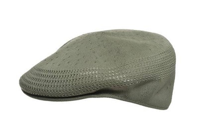 Kangol Flatcap Tropic Ventair 504 oil green Schirm Mütze Pepe Känguruh Logo Mütz