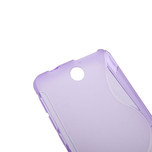 Case TPU Rama Futerał Ochrona Futerał ochronny Etui na telefon komórkowy Nokia Asha 501 fioletowe - Zdjęcie 4 z 4