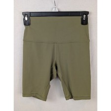 Lululemon Align High Rise Shorts Green Women's Size 4