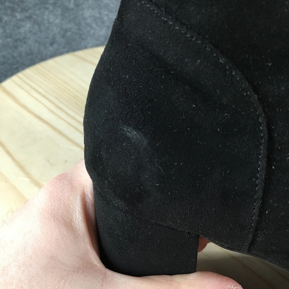 Lane Bryant ботинки женщин 10 высоты езды черный колена круглый носок блок каблуки - Изображение 4 из 4