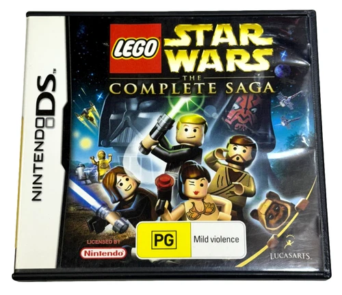 Lego Star Wars The Complete Saga Nintendo DS 2DS 3DS Game *Complete*