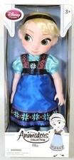 Elsa Frozen Disney Animators' Collection Disney Store 16" Doll 2013 SEALED 
