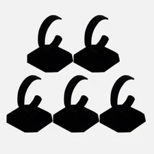 5Pcs Black Wrist Watch Jewelry Display Rack Holder Bracelet Show Case Stand