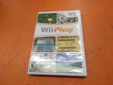 Wii Play Nintendo Wii Empty Case w Manual
