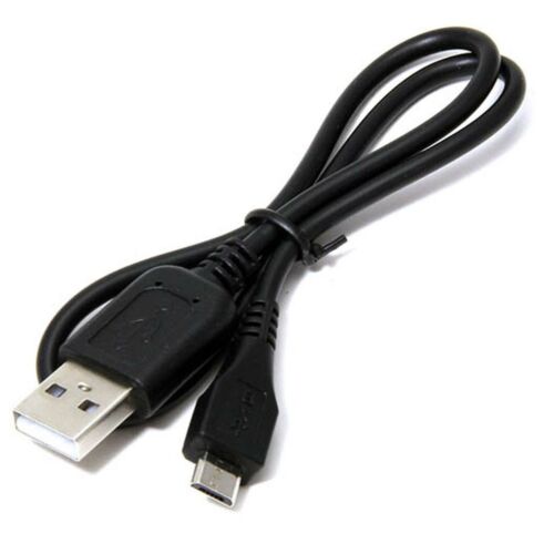 Cateye Bike Micro Usb Cable Replacement Cable for Faster Charging Black - Picture 1 of 7