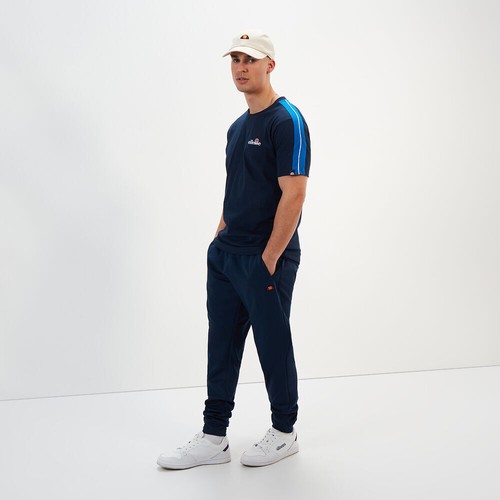 Camiseta Top Deportiva Ellesse Azul Marino Logotipo Algodón Retro Talla Para Hombre S,M,L,XL - Imagen 6 de 10