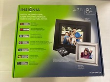 Insignia NS-DPF8WW-09 Digital photo frame-flash 256MB - 8" - 800 x 600 NIB NEW
