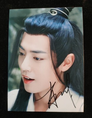 Xiao Zhan CHEN QING LING Autographed Signed Photo 5*7 inch Collection 2021e