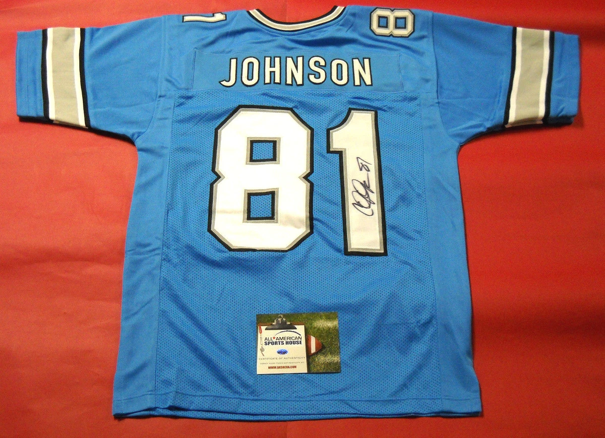 Calvin johnson top signed jersey
