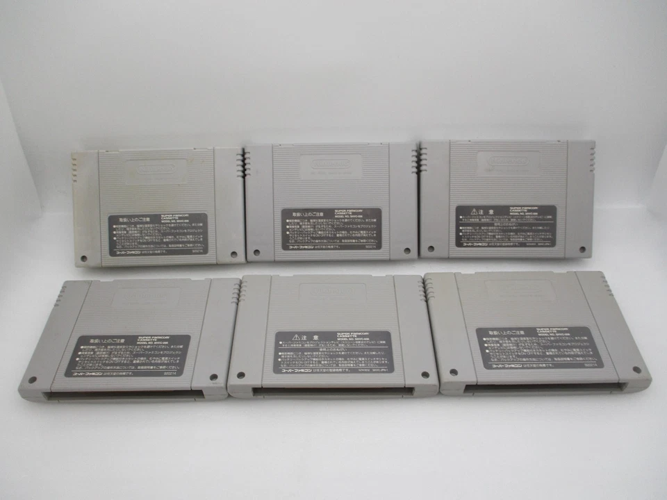 SFC ROCKMAN 7 X X2 X3 ROCKMAN'S SOCCER Forte NTSC-J 6Games MEGAMAN SNES Japan - Image 2 of 4