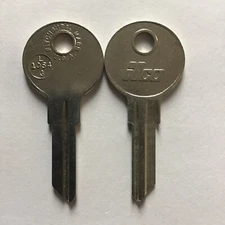 L1054G-FR2 Key Blank LOT of 6 Kaba Ilco