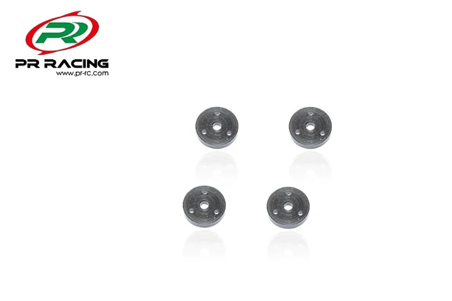 17430056 - 12.8mm Machined Shock Pistons 1.4mm x 3 Hole (4)