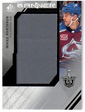 2021-22 SP Game Used MIKKO RANTANEN Avalanche Stanley Cup Playoffs Banner Year