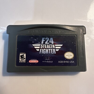 F24: Stealth Fighter (Nintendo Game Boy Advance, GBA) Cart Only - Tested