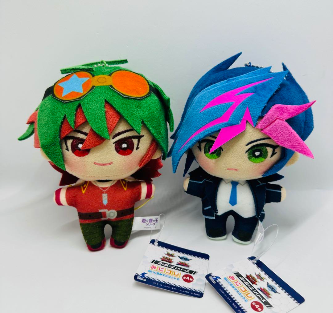 yukiya yuu pink ears 韓国作家　20cm マスコット Yu-Gi-Oh! Mini Kore! Stuffed toy mascot Yuya Sakaki Yusaku Fujiki
