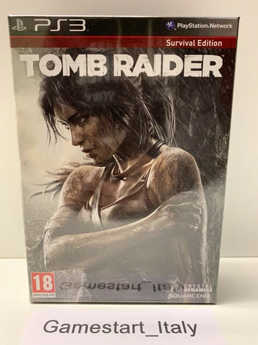 TOMB RAIDER SURVIVAL EDITION - SONY PS3 - NEW SEALED PAL - NUOVO SIGILLATO