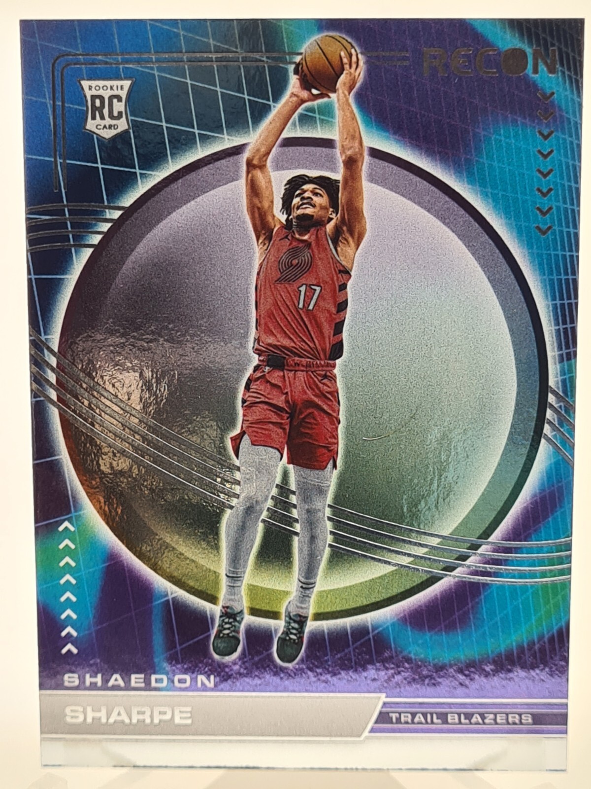 Shaedon Sharpe 2022-23 Panini Recon Rookie #240 Portland Trail Blazers RC