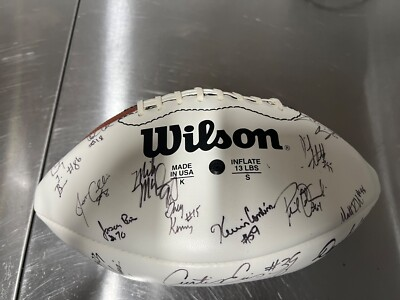 #ad Penn State Multi Signed Football $60.00