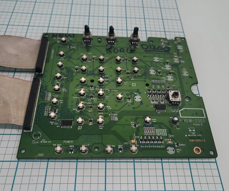 KORG-D1200 Digital Recording Studio Circuit Board - Image 2 of 4