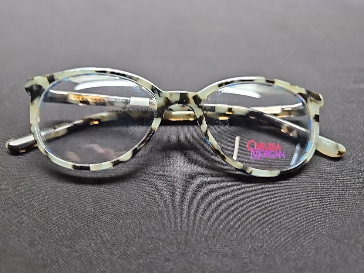 Chelsea Morgan CMM7002 Eyeglasses Frames Blue 48/17/135MM  display picture 2