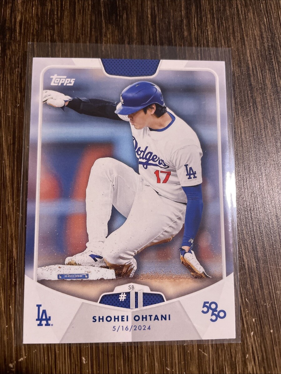 Topps - /50 大谷翔平 2024 Topps Ohtani Dodgers MLB 2024 Topps 50/50 Los Angeles Dodgers Shohei Ohtani HR #33