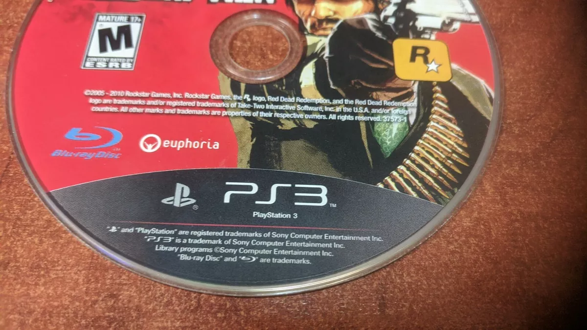 Red Dead Redemption Playstation 3 PS3 Disc Only