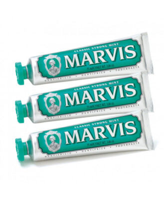 3X Marvis Zahnpasta Classic Strong Mint 85ml
