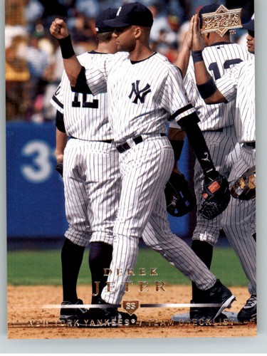 Derek Jeter #780 2008 Upper Deck card