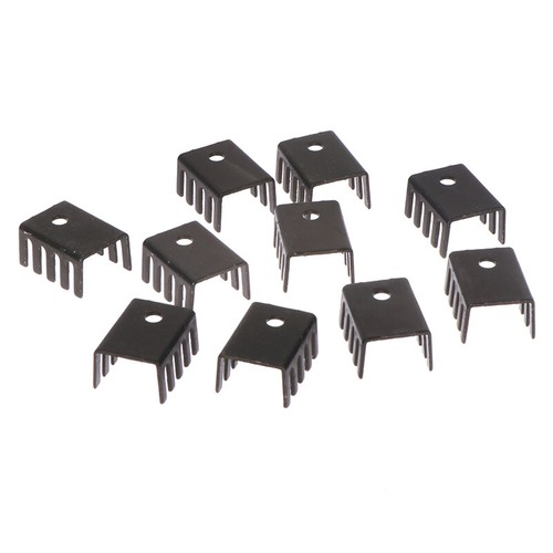 10pcs TO-220 Aluminum Profile 7805 Heatsink 781 Radiator Heat Sink 19*15*10MM - Bild 12 von 12