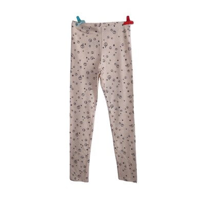 Old Navy Girls XL Leggings 14-16 | Full-Length Soft Cotton Stretch | Peace Love